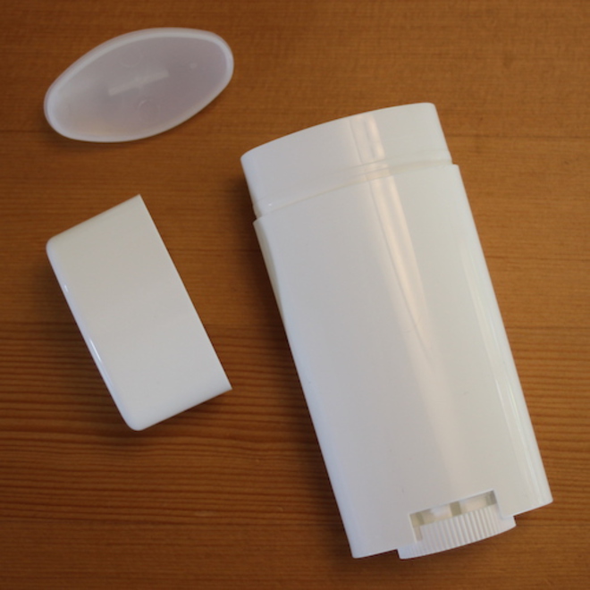 Plastic deodorant tubes: NEW SHAPE image 1